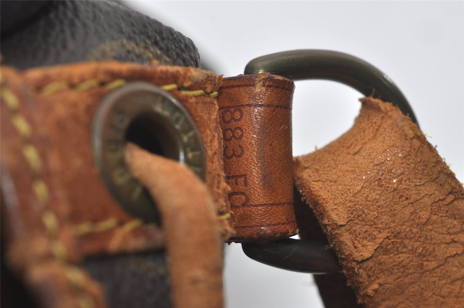 Authentic Louis Vuitton Monogram Noe Shoulder Drawstring Bag M42224 LV 6421I