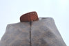 Authentic CELINE Macadam Blason Pattern Clutch Hand Bag PVC Leather Brown 6421J