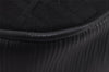 Authentic FENDI Zucca Shoulder Cross Body Bag Purse Canvas Leather Black 6423J