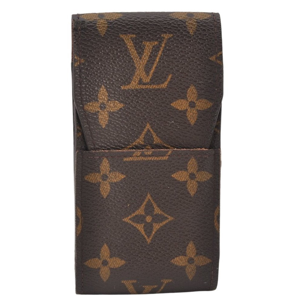 Authentic Louis Vuitton Monogram Etui Cigarette Case M63024 LV 6423K