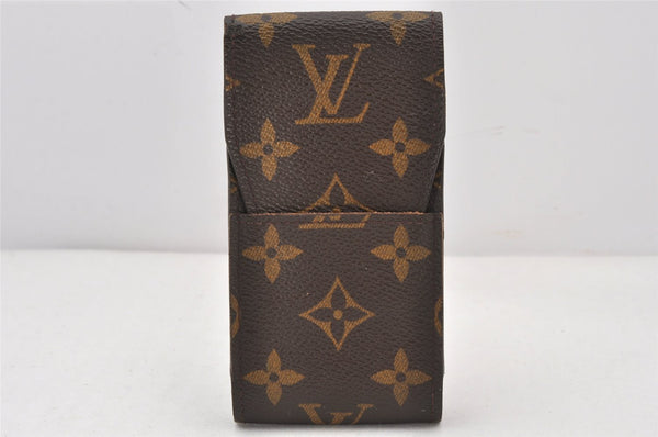 Authentic Louis Vuitton Monogram Etui Cigarette Case M63024 LV 6423K