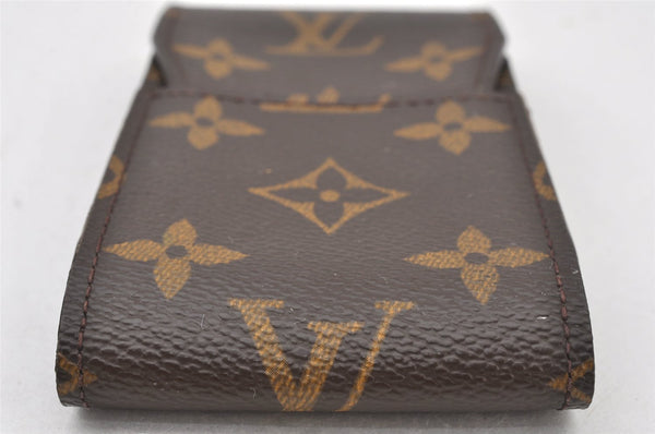 Authentic Louis Vuitton Monogram Etui Cigarette Case M63024 LV 6423K