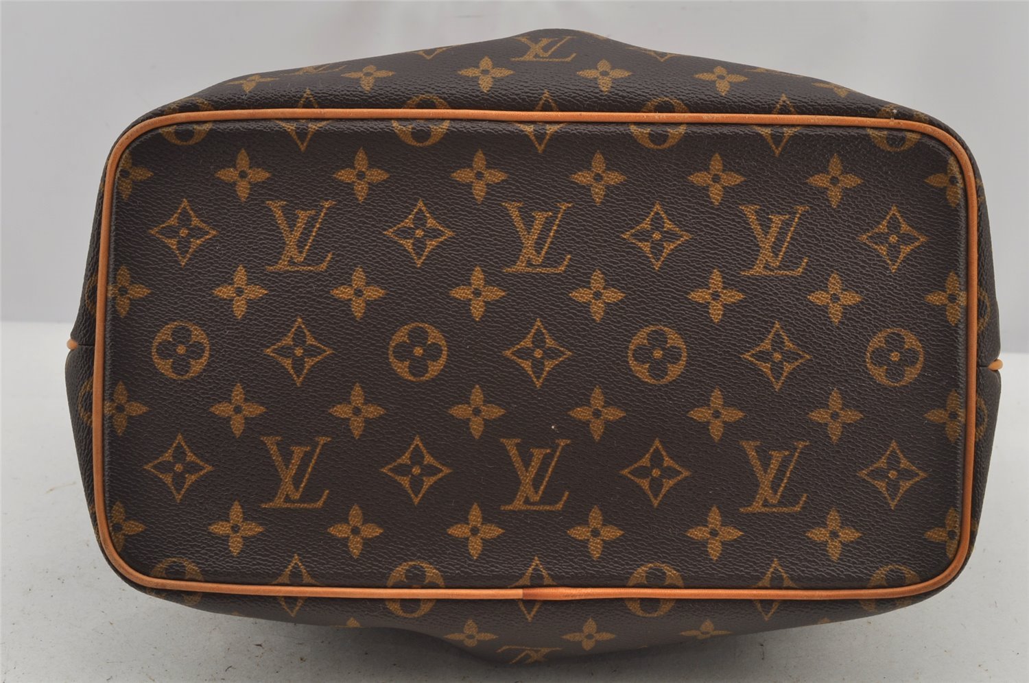 Authentic Louis Vuitton Monogram Palermo PM Shoulder Tote Bag M40145 LV 6424J