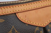 Authentic Louis Vuitton Monogram Palermo PM Shoulder Tote Bag M40145 LV 6424J