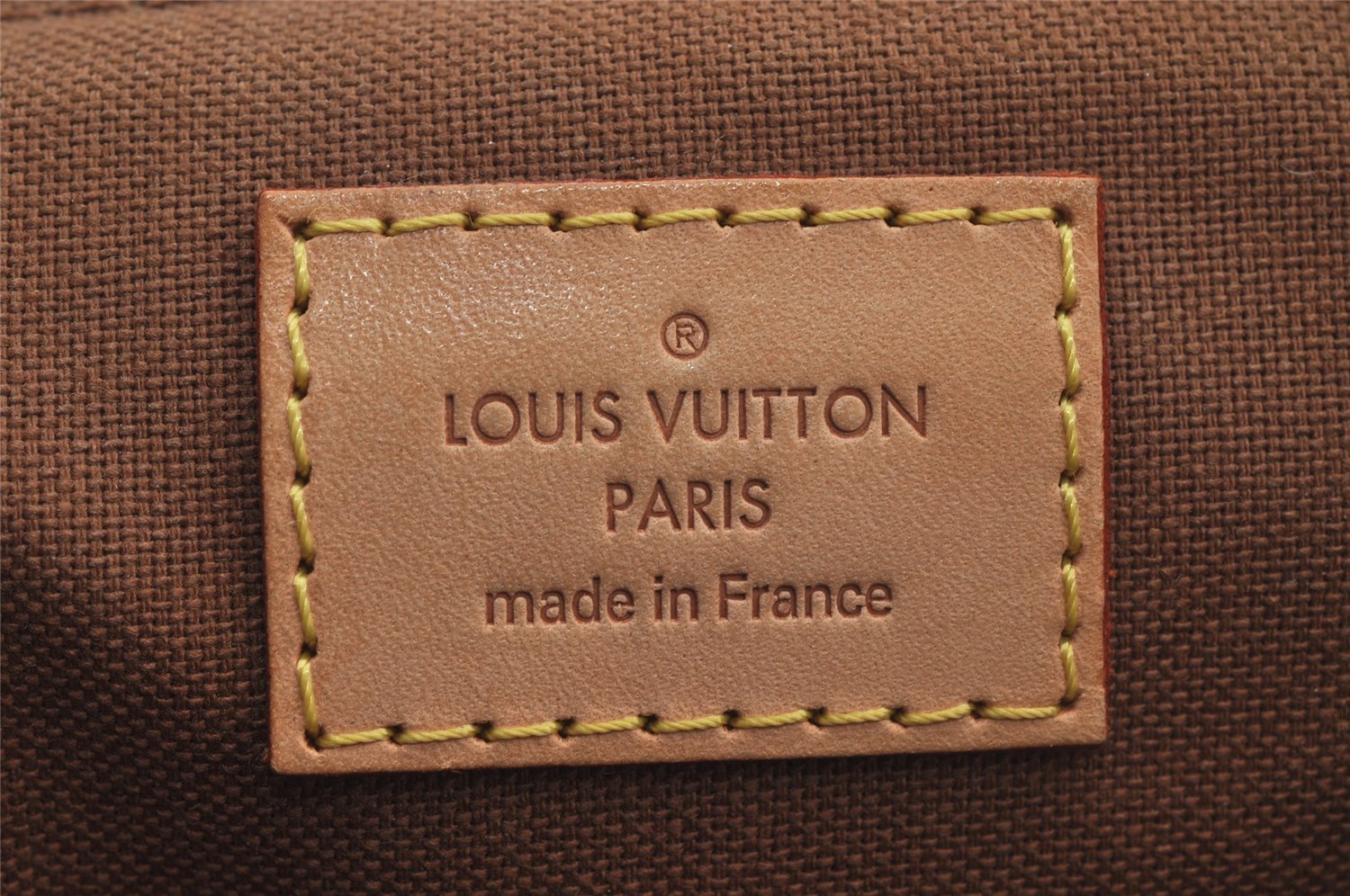 Authentic Louis Vuitton Monogram Palermo PM Shoulder Tote Bag M40145 LV 6424J