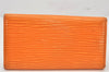 Authentic Louis Vuitton Epi Multicles 4 Key Case Orange M6382H LV 6425K