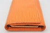 Authentic Louis Vuitton Epi Multicles 4 Key Case Orange M6382H LV 6425K