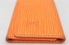 Authentic Louis Vuitton Epi Multicles 4 Key Case Orange M6382H LV 6425K