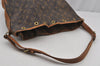Authentic Louis Vuitton Monogram Noe Shoulder Drawstring Bag M42224 LV 6427J