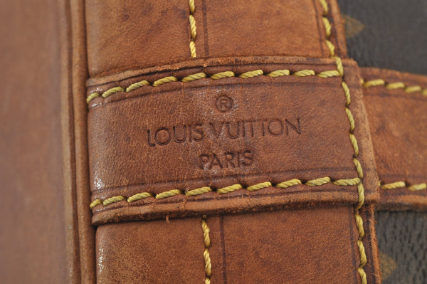 Authentic Louis Vuitton Monogram Noe Shoulder Drawstring Bag M42224 LV 6427J