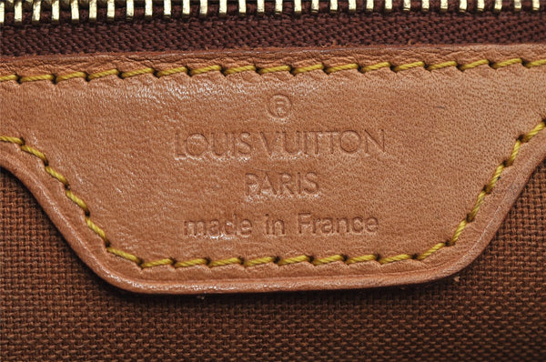 Authentic Louis Vuitton Monogram Cabas Piano Shoulder Tote Bag M51148 Junk 6428I