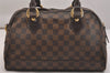Authentic Louis Vuitton Damier Duomo Hand Boston Bag Purse N60008 LV 6428J