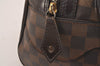Authentic Louis Vuitton Damier Duomo Hand Boston Bag Purse N60008 LV 6428J