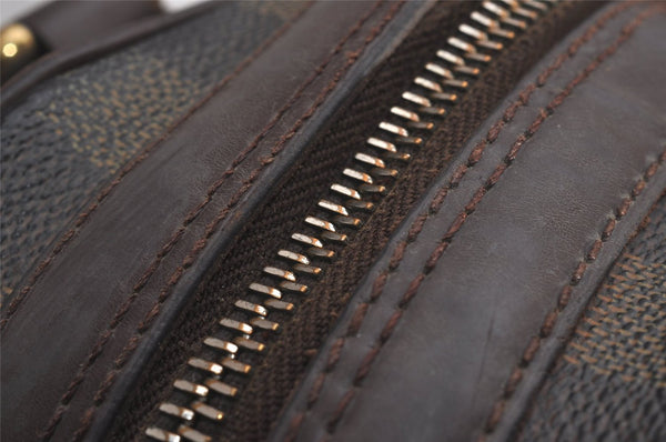 Authentic Louis Vuitton Damier Duomo Hand Boston Bag Purse N60008 LV 6428J