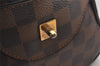 Authentic Louis Vuitton Damier Duomo Hand Boston Bag Purse N60008 LV 6428J