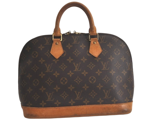 Authentic Louis Vuitton Monogram Alma Hand Bag Purse M51130 LV 6429K