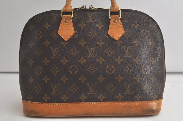 Authentic Louis Vuitton Monogram Alma Hand Bag Purse M51130 LV 6429K