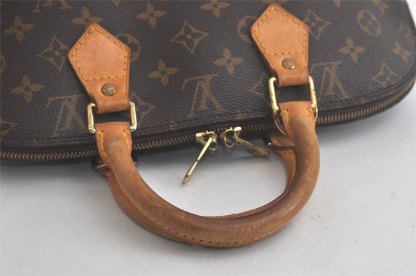 Authentic Louis Vuitton Monogram Alma Hand Bag Purse M51130 LV 6429K