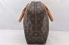 Authentic Louis Vuitton Monogram Deauville Hand Bag M47270 LV 6431K