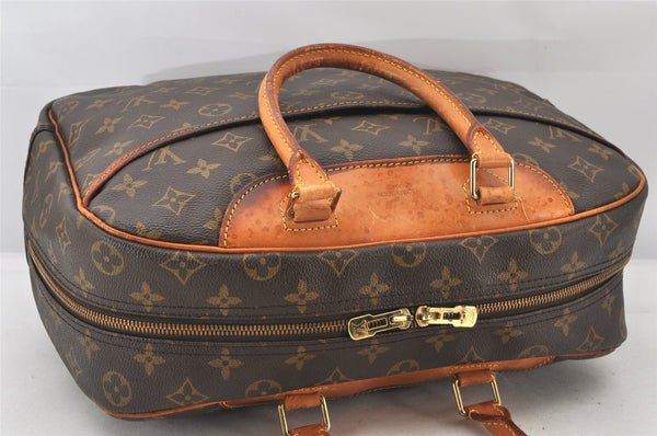 Authentic Louis Vuitton Monogram Deauville Hand Bag M47270 LV 6431K