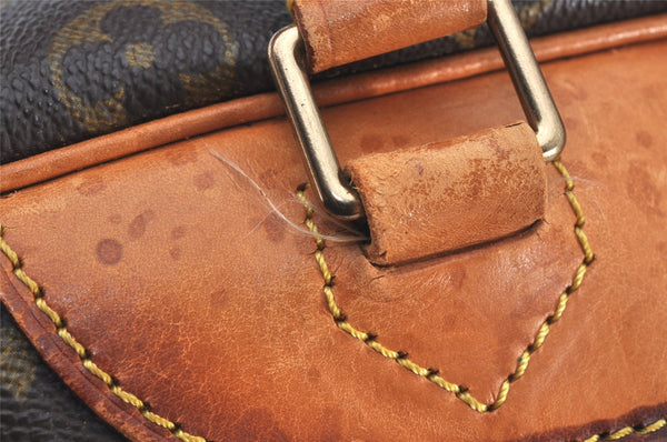 Authentic Louis Vuitton Monogram Deauville Hand Bag M47270 LV 6431K
