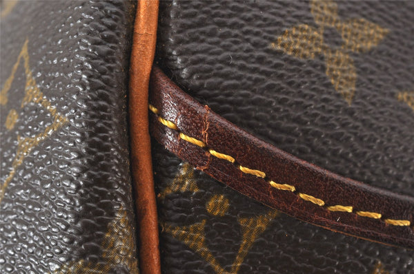 Authentic Louis Vuitton Monogram Deauville Hand Bag M47270 LV 6431K