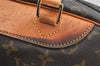 Authentic Louis Vuitton Monogram Deauville Hand Bag M47270 LV 6431K