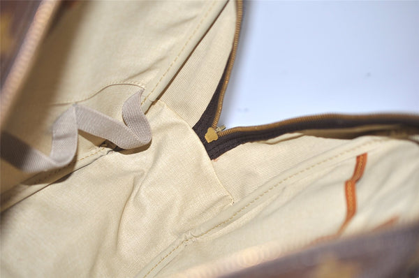 Authentic Louis Vuitton Monogram Deauville Hand Bag M47270 LV 6431K