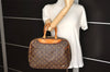 Authentic Louis Vuitton Monogram Deauville Hand Bag M47270 LV 6431K
