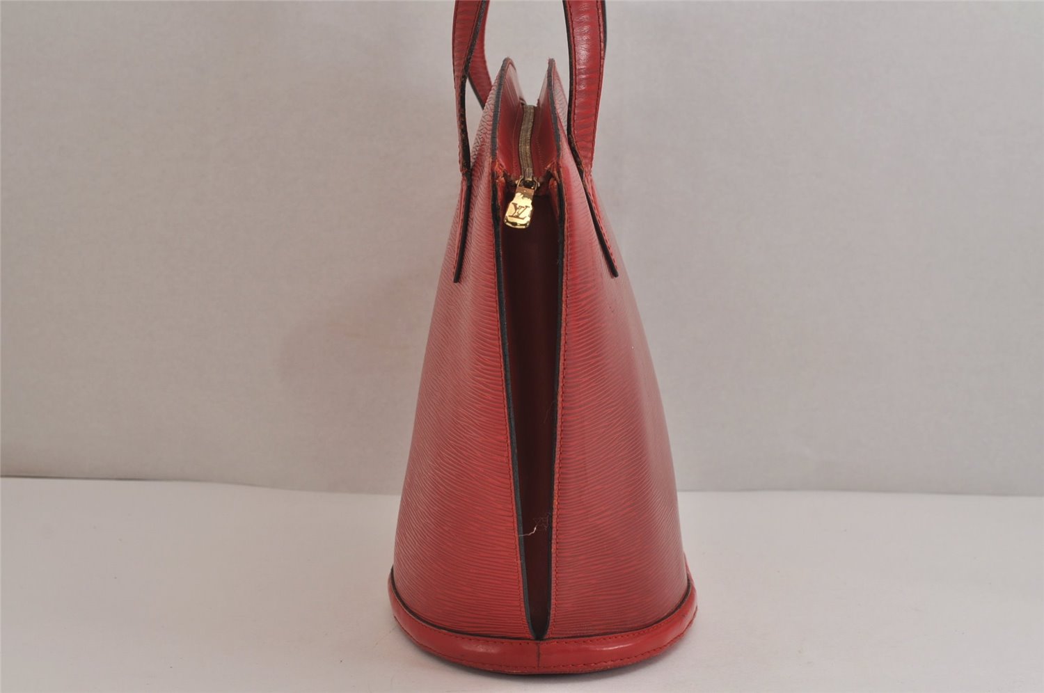 Auth Louis Vuitton Epi Saint Jacques Shopping Shoulder Bag Red M52267 LV 6433J