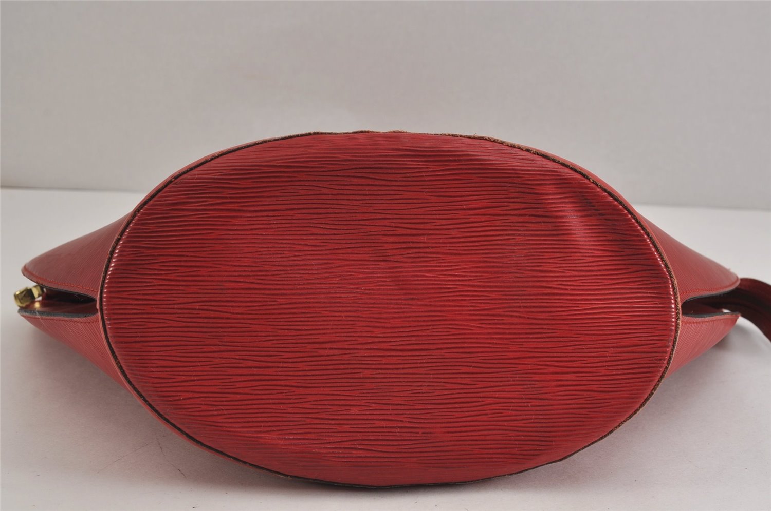 Auth Louis Vuitton Epi Saint Jacques Shopping Shoulder Bag Red M52267 LV 6433J