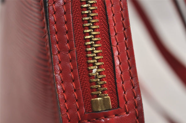 Auth Louis Vuitton Epi Saint Jacques Shopping Shoulder Bag Red M52267 LV 6433J