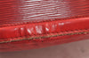 Auth Louis Vuitton Epi Saint Jacques Shopping Shoulder Bag Red M52267 LV 6433J