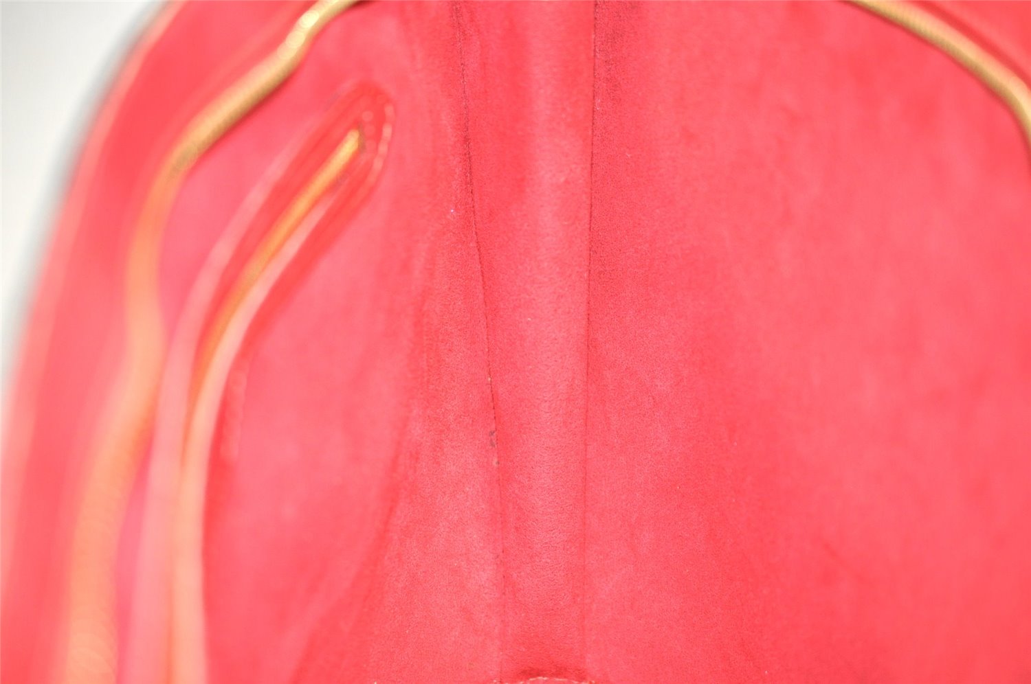 Auth Louis Vuitton Epi Saint Jacques Shopping Shoulder Bag Red M52267 LV 6433J