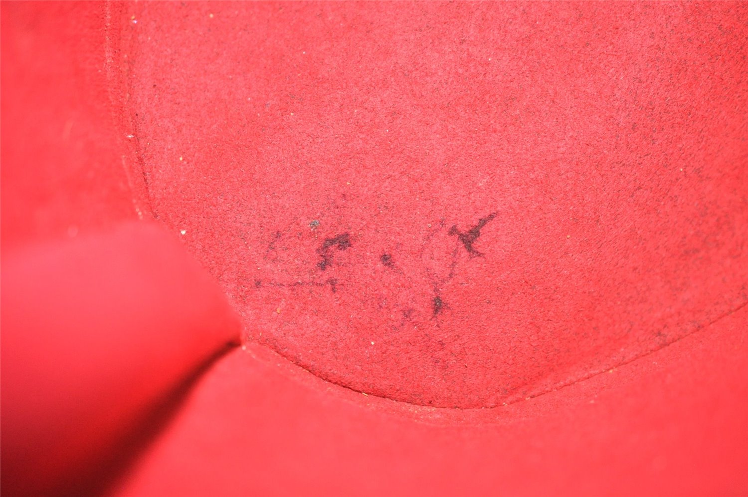 Auth Louis Vuitton Epi Saint Jacques Shopping Shoulder Bag Red M52267 LV 6433J