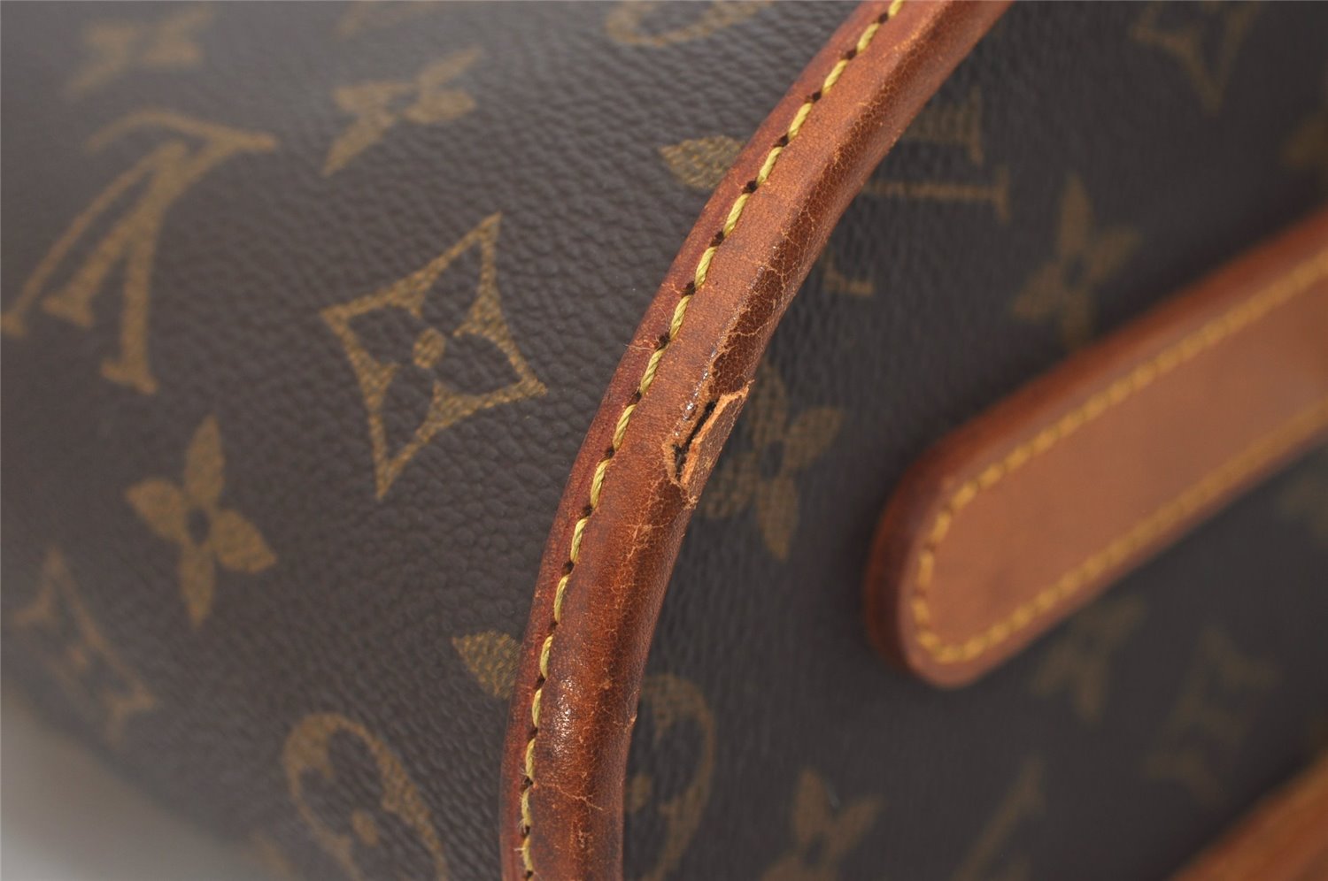 Authentic Louis Vuitton Monogram Marne Shoulder Cross Bag M51369 LV Junk 6434J