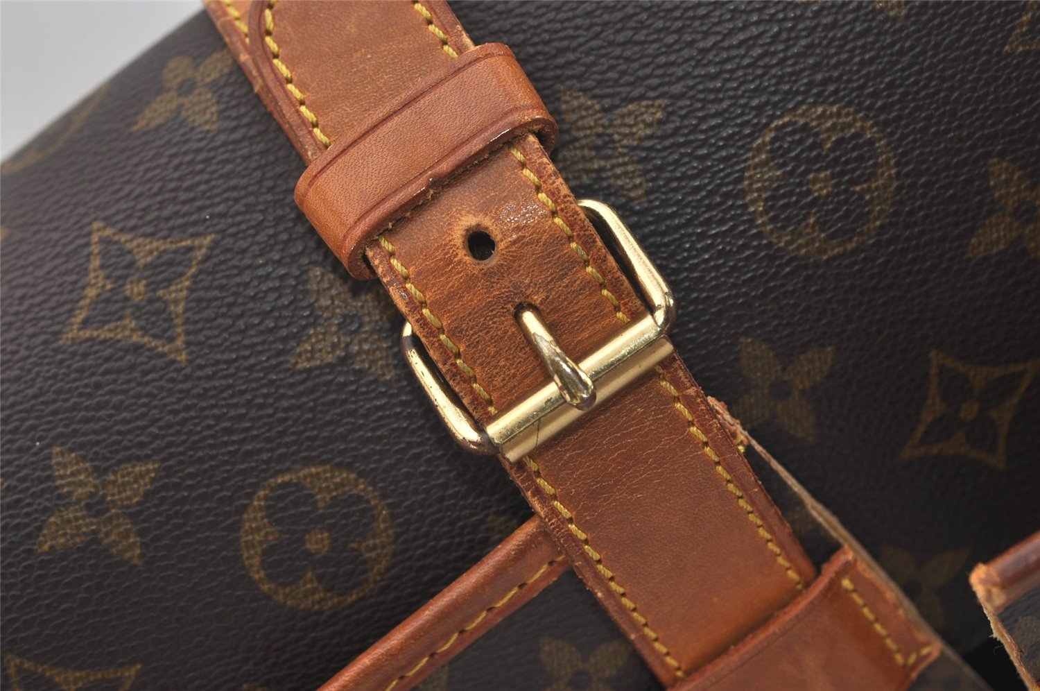 Authentic Louis Vuitton Monogram Marne Shoulder Cross Bag M51369 LV Junk 6434J