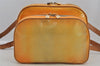 Authentic Louis Vuitton Vernis Murray Backpack Yellow M91038 LV 6437J