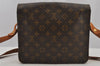 Authentic Louis Vuitton Monogram Cartouchiere GM M51252 Shoulder Cross Bag 6438J