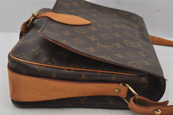 Authentic Louis Vuitton Monogram Cartouchiere GM M51252 Shoulder Cross Bag 6438J