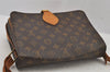 Authentic Louis Vuitton Monogram Cartouchiere GM M51252 Shoulder Cross Bag 6438J