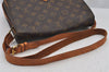 Authentic Louis Vuitton Monogram Cartouchiere GM M51252 Shoulder Cross Bag 6438J