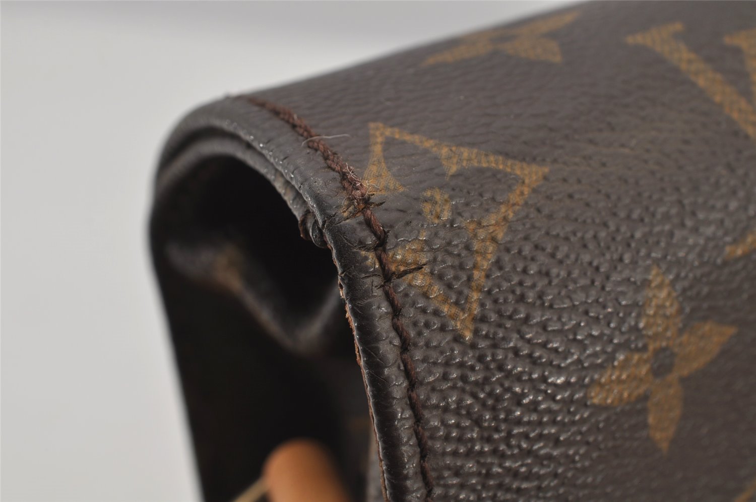 Authentic Louis Vuitton Monogram Cartouchiere GM M51252 Shoulder Cross Bag 6438J