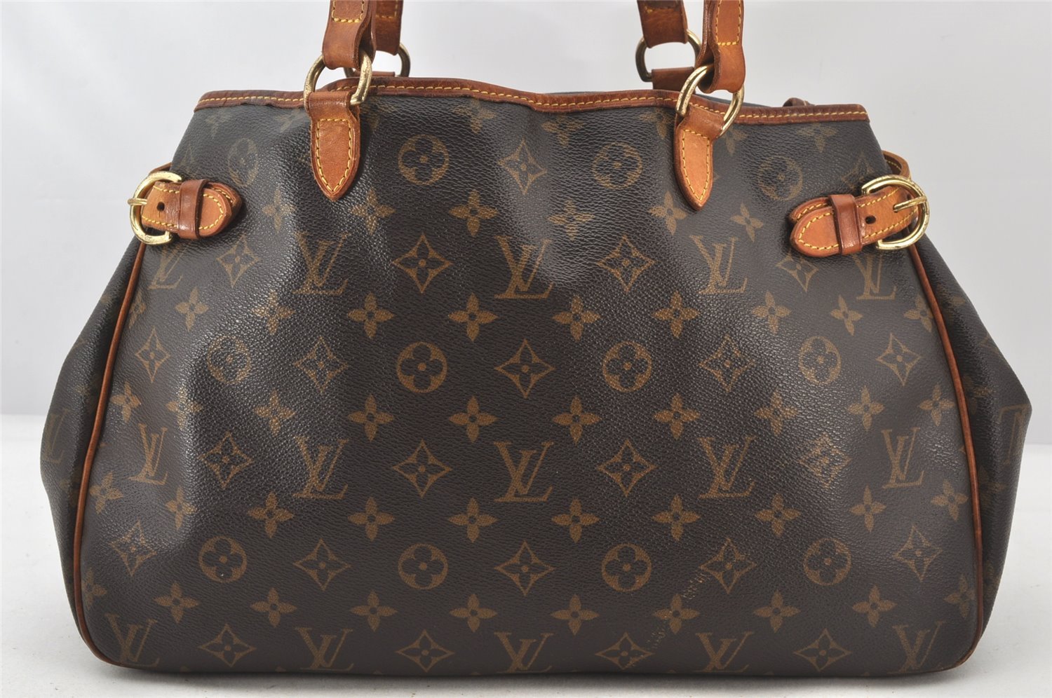 Authentic Louis Vuitton Monogram Batignolles Horizontal Tote Bag M51154 LV 6438K