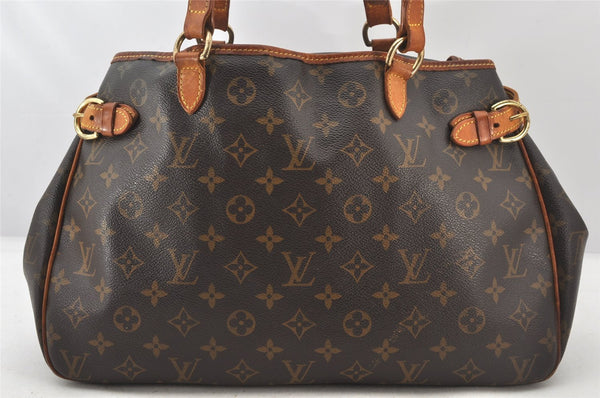 Authentic Louis Vuitton Monogram Batignolles Horizontal Tote Bag M51154 LV 6438K