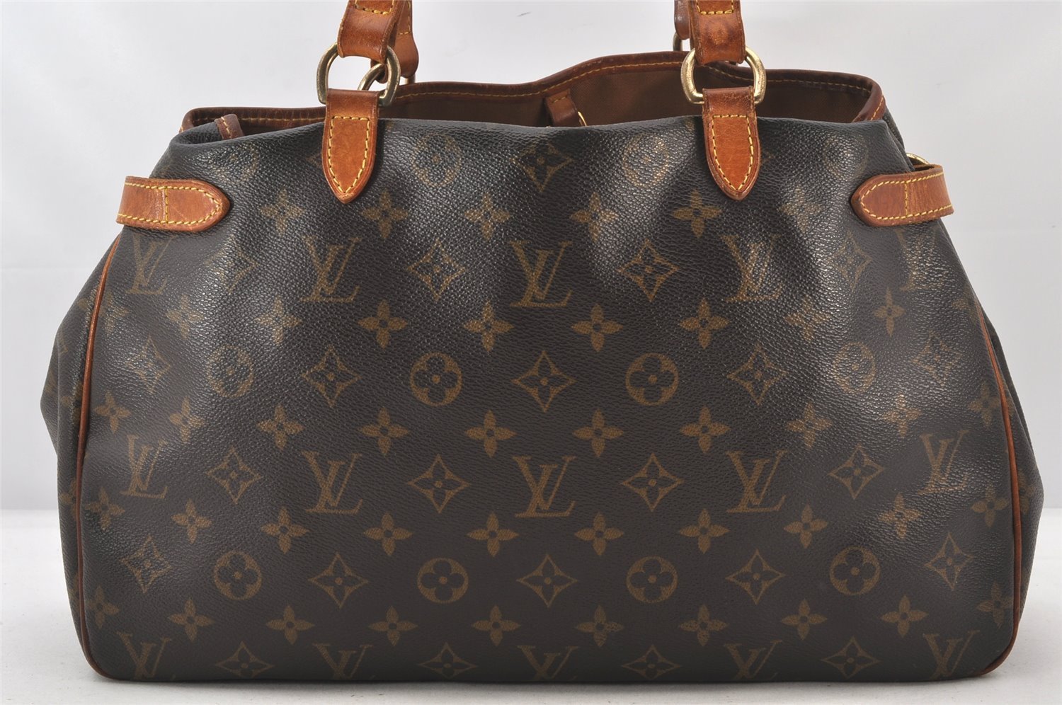 Authentic Louis Vuitton Monogram Batignolles Horizontal Tote Bag M51154 LV 6438K