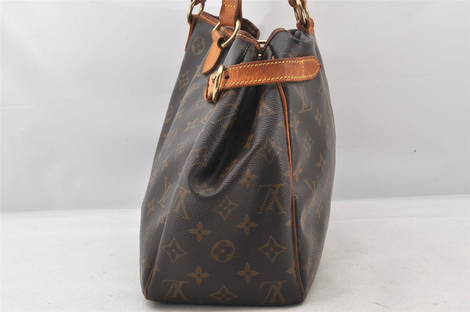 Authentic Louis Vuitton Monogram Batignolles Horizontal Tote Bag M51154 LV 6438K