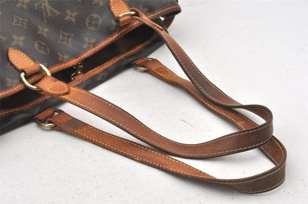 Authentic Louis Vuitton Monogram Batignolles Horizontal Tote Bag M51154 LV 6438K