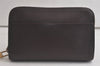 Authentic Louis Vuitton Taiga Baikal Clutch Bag Brown M30188 LV 6439K