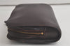 Authentic Louis Vuitton Taiga Baikal Clutch Bag Brown M30188 LV 6439K